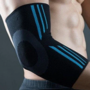 Эластический налокотник Power System Elbow Support Evo PS-6020 Black/Blue фото
